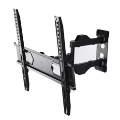 Low-profile Full Motion TV bracket up to 55 inch