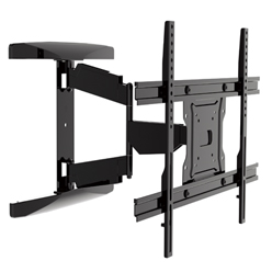 Heavy-duty low-profile full motion TV bracket for Curved TV & Flat Panel TV up to 70 inch