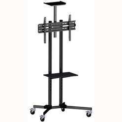 Professional Mobile TV Trolley with Camera holder